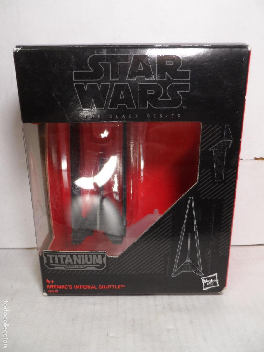 Figuras y mu&ntilde;ecos Star Wars: VEH&Iacute;CULO STAR WARS BLACK SERIES TITANIUM SERIES KRENNIC'S IMPERIAL SHUTTLE