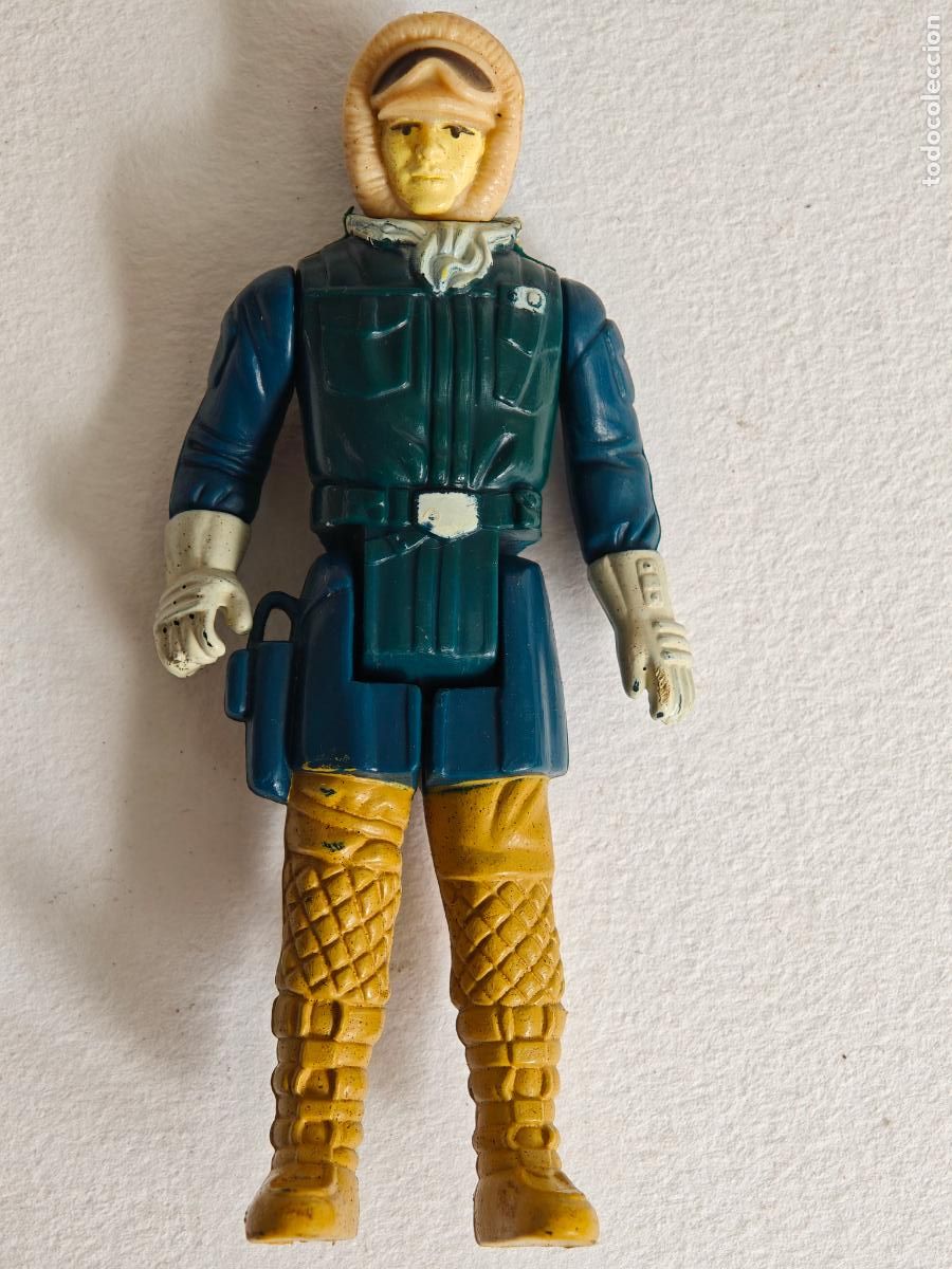 Figuras y mu&ntilde;ecos Star Wars: Figura Star Wars Han Solo Hoth Vintage 1980 Kenner Imperio Contraataca Retro