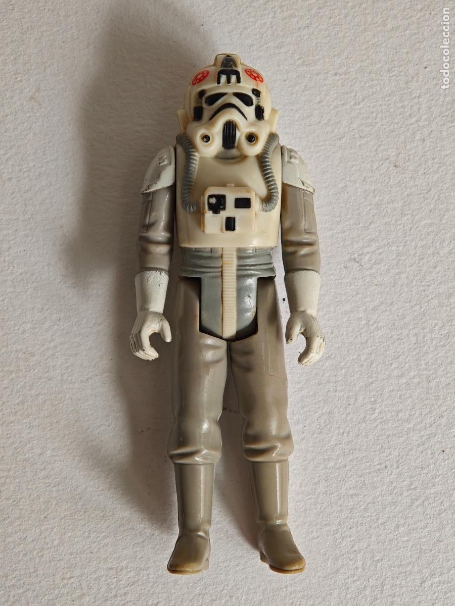 Figuras y mu&ntilde;ecos Star Wars: Figura Star Wars AT-AT Driver Vintage 1980 Kenner Imperio Contraataca Piloto Retro