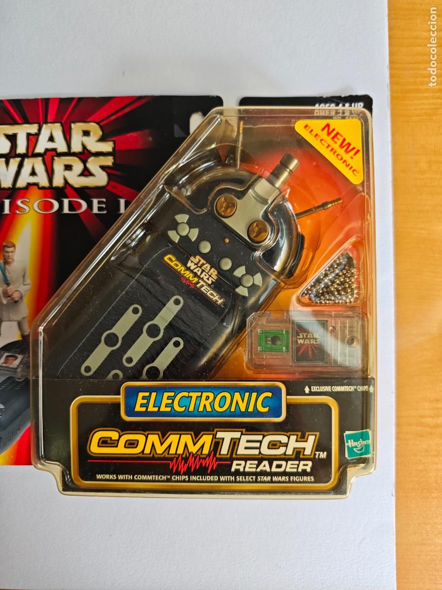 Figuras y mu&ntilde;ecos Star Wars: Star Wars CommTech Reader Lector Electronico Hasbro 1999 Episodio I MOC Precintado