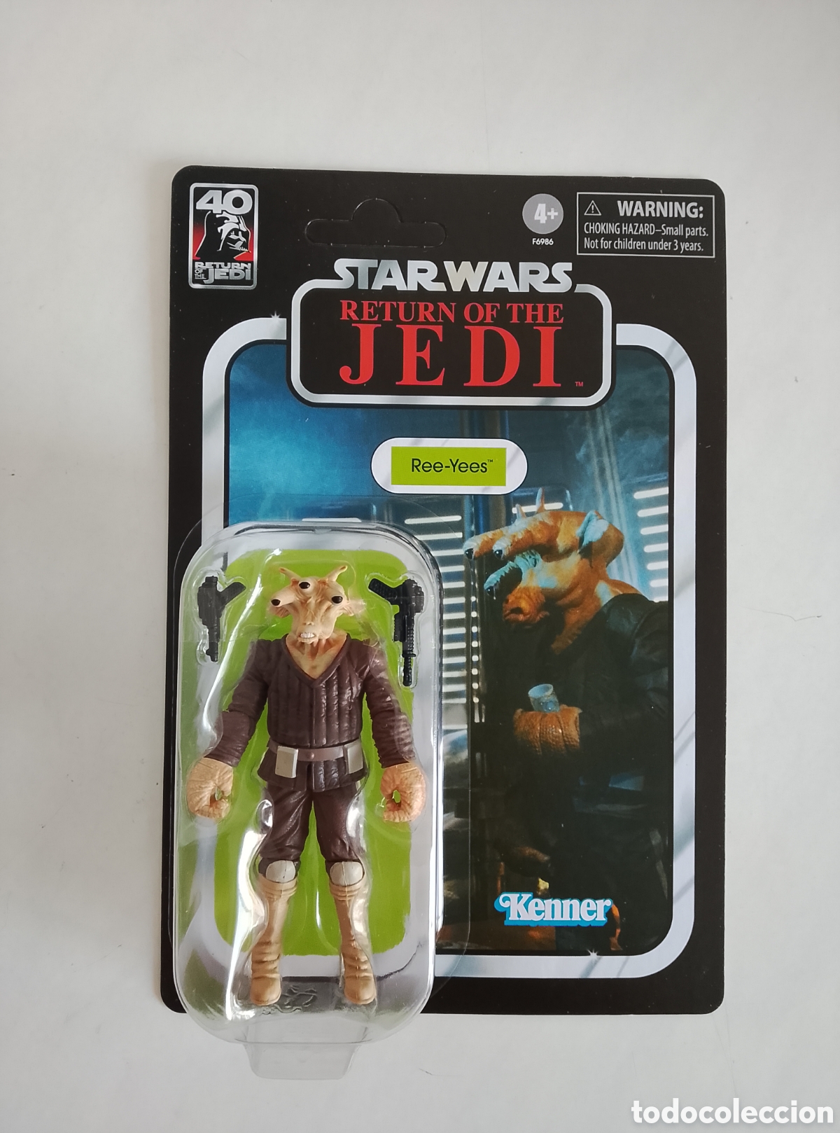 Figuras y mu&ntilde;ecos Star Wars: STAR WARS REE-YEES RETURN OF THE JEDI THE VINTAGE COLLECTION BLISTER SIN ABRIR KENNER