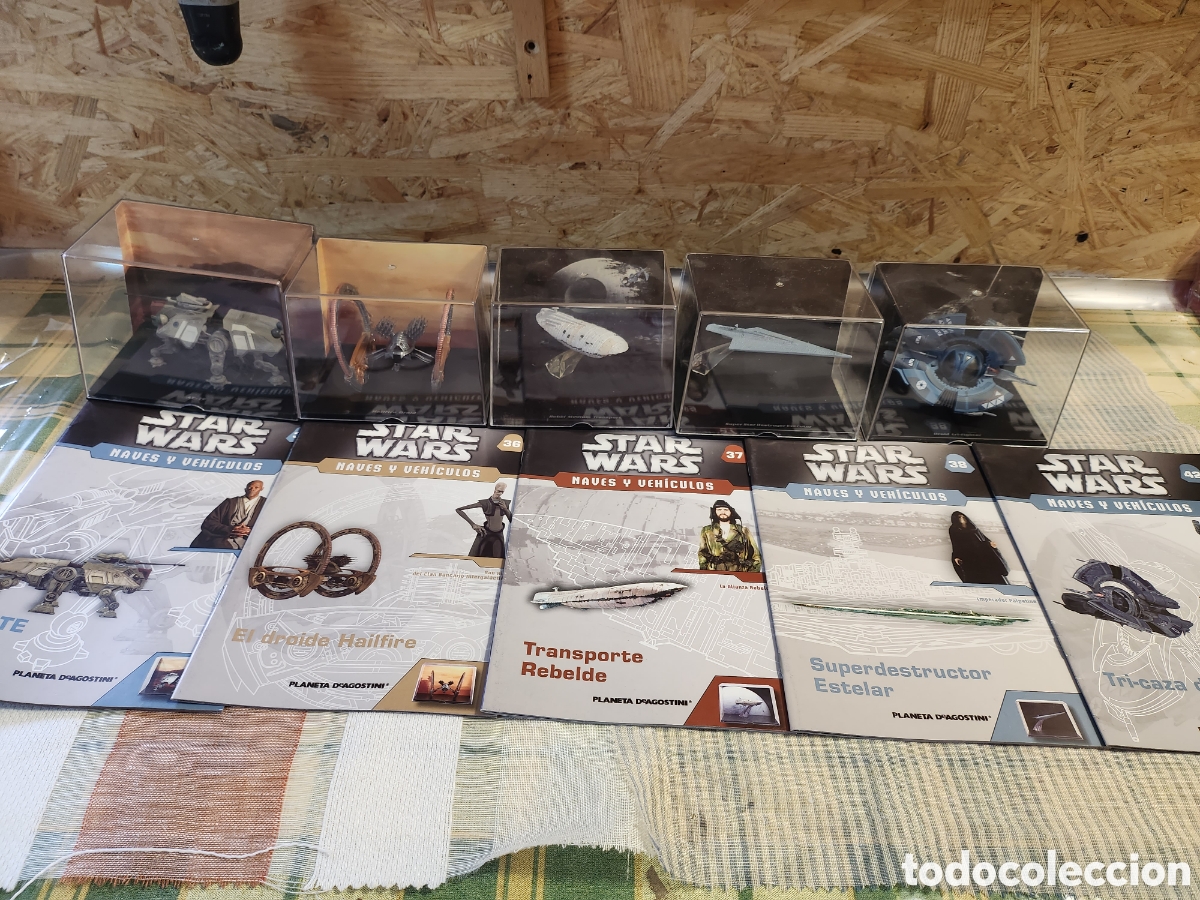 Figuras y mu&ntilde;ecos Star Wars: 5 naves espaciales star wars