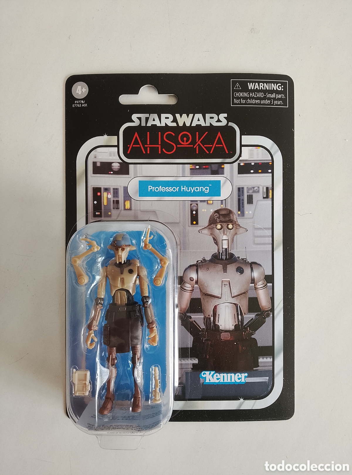 Figuras y mu&ntilde;ecos Star Wars: STAR WARS AHSOKA PROFESSOR HUYANG THE VINTAGE COLLECTION BLISTER SIN ABRIR KENNER