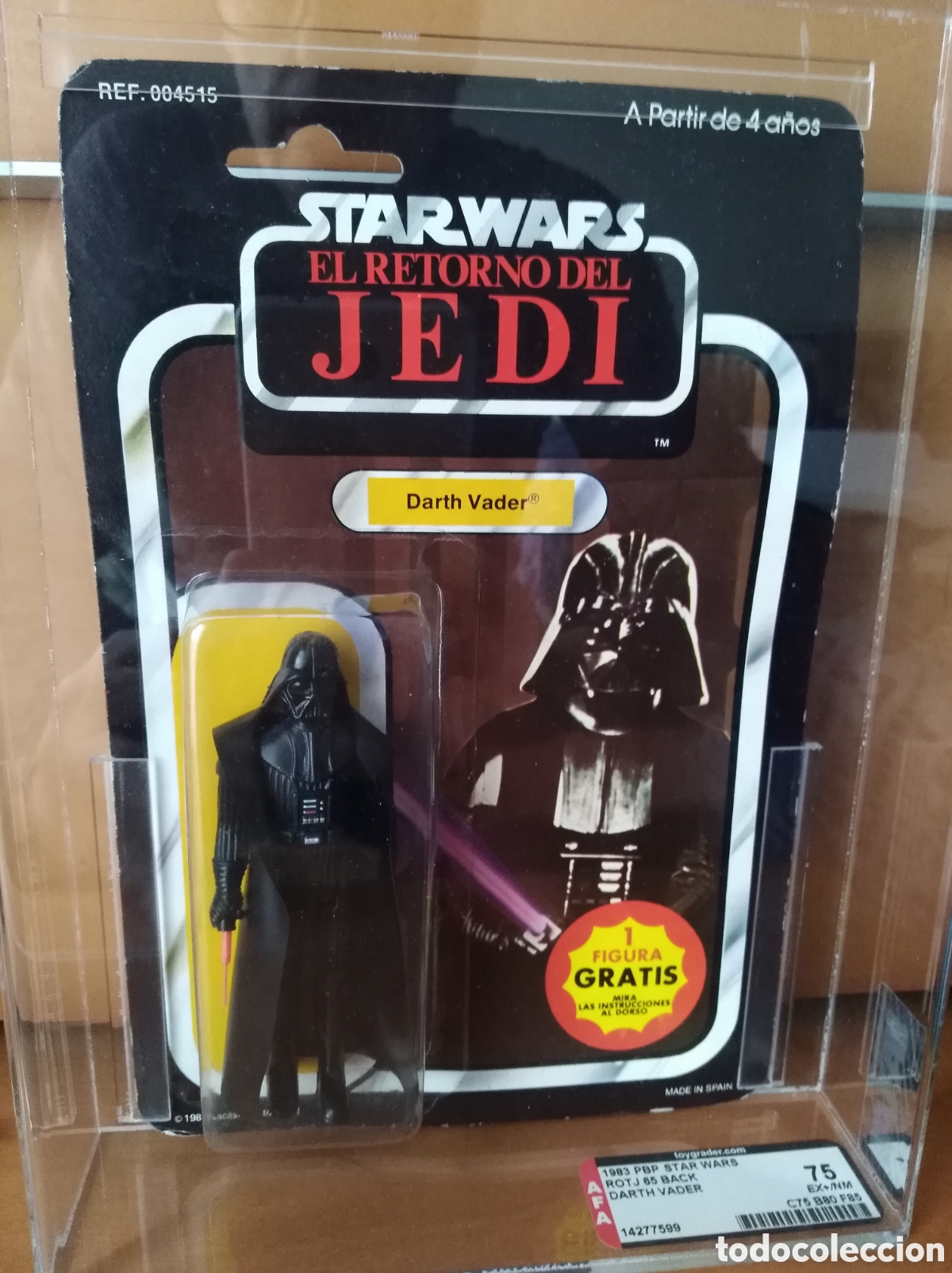 Figuras y mu&ntilde;ecos Star Wars: Star Wars PBP Darth Vader AFA 75 Retorno del Jedi