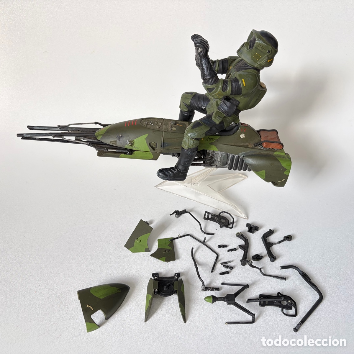 Figuren von Star Wars: maqueta star wars speeder bike scout trooper amt ertl 1/11 con piezas