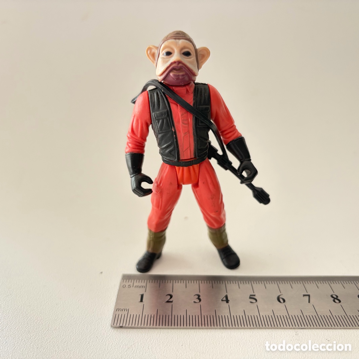 Figuras y mu&ntilde;ecos Star Wars: figura mu&ntilde;eco nien nunb star wars the power of the force kenner hasbro 1997 con arma