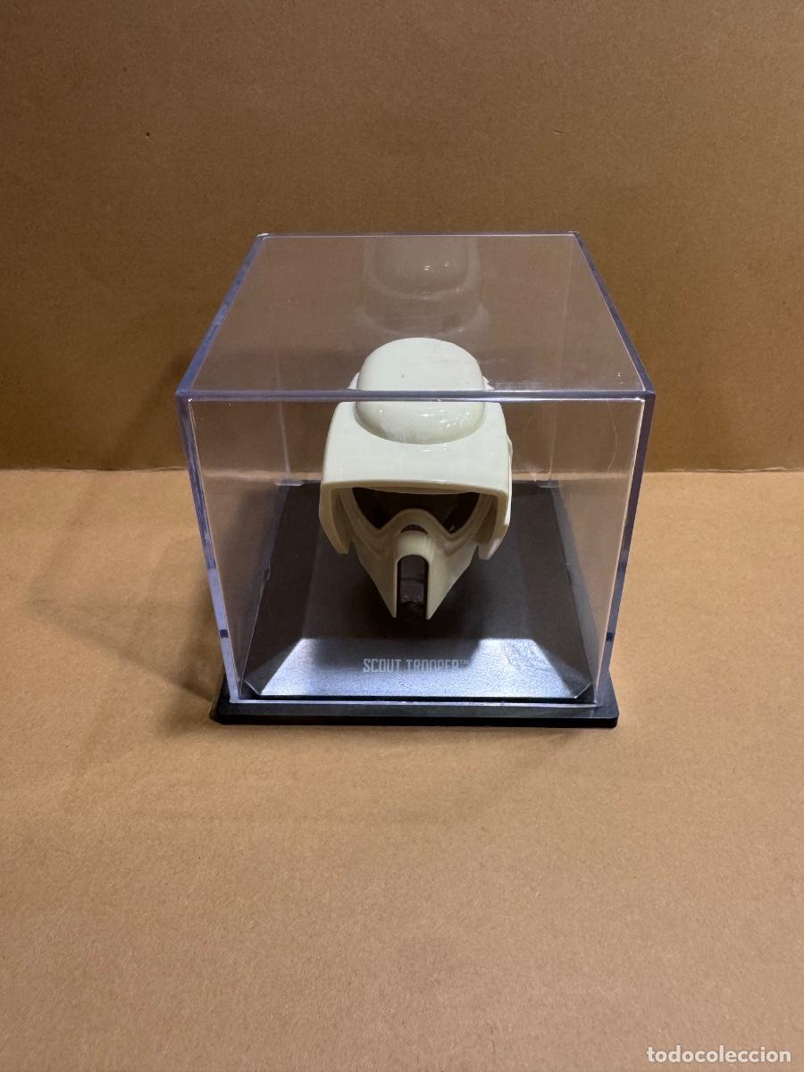 Figuren von Star Wars: STAR WARS CASCO SCOUT TROOPER CON SU CAJA ORIGINAL (G)