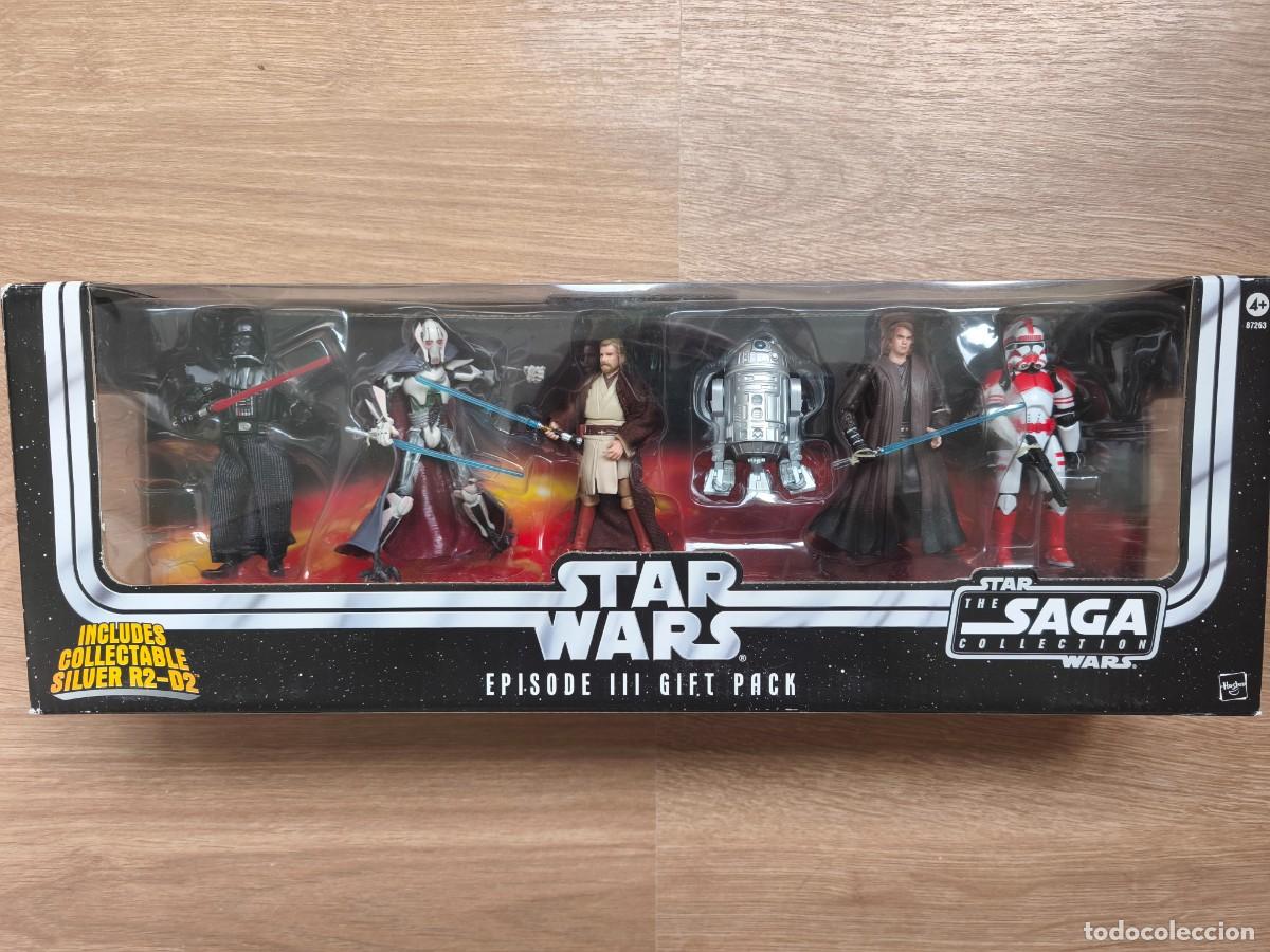Figuras y mu&ntilde;ecos Star Wars: Set 6 figuras Star Wars 3,75&rdquo; Episode III Gift Pack The Revenge of The Sith, The Saga Collection Has