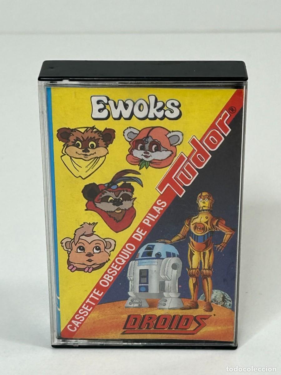Figuras y mu&ntilde;ecos Star Wars: STAR WARS CINTA CASSETTE EWOKS DROIDS PILAS TUDOR