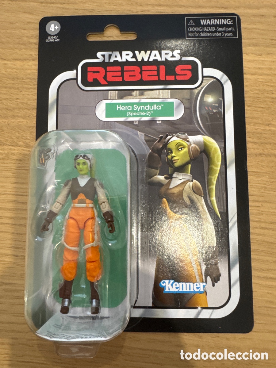 Figuras y mu&ntilde;ecos Star Wars: Figura Hera Syndulla (Spectre-2) Star Wars Rebels Vintage Collection Hasbro (VC 410)