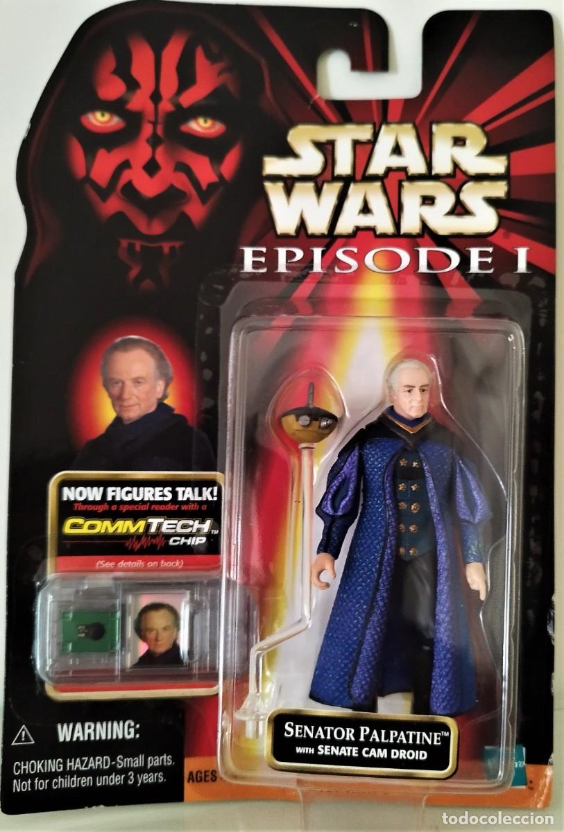 Figuras y mu&ntilde;ecos Star Wars: 0060-2-1 STAR WARS**SENADOR PALPATINE**HASBRO.TOMY