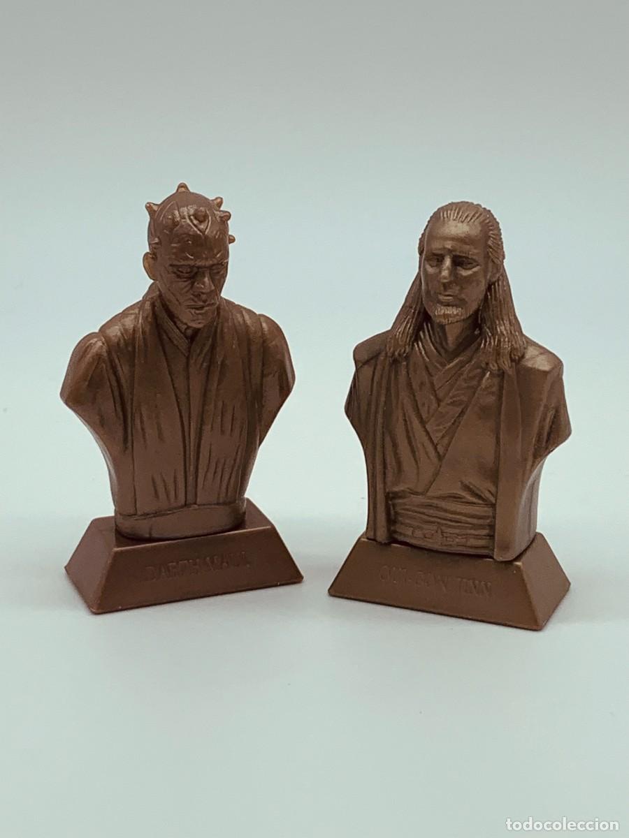Figuras y mu&ntilde;ecos Star Wars: Darth Maul y Qui-Gon Jinn - Star Wars - Kellogs