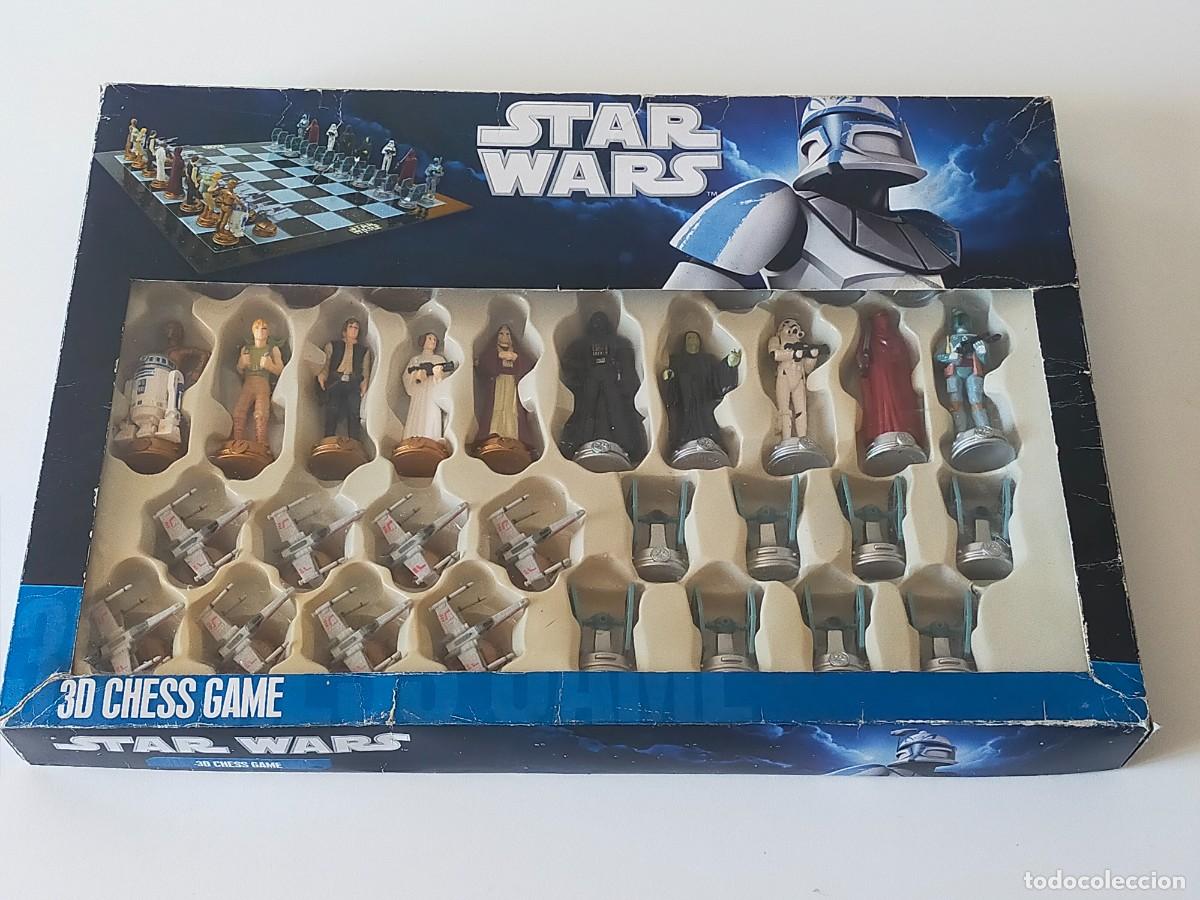 Figuras y mu&ntilde;ecos Star Wars: STAR WARS. JUEGO DE AJEDREZ (3D CHESS GAME) - UNITED LABELS COMICWARE.