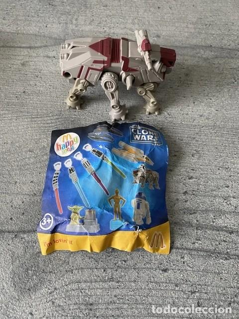 Figuras y mu&ntilde;ecos Star Wars: MU&Ntilde;ECO FIGURA McDonald's Mc Donalds McDonalds Happy Meal STAR WARS CLONE WARS Walking At PRECINTADO