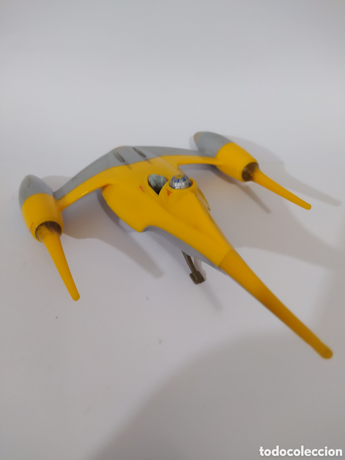 Figuras y mu&ntilde;ecos Star Wars: Nave Naboo N-1 Starfighter Star Wars Action Fleet Galoob 1998 Vintage Coleccionable Original Lucasfi