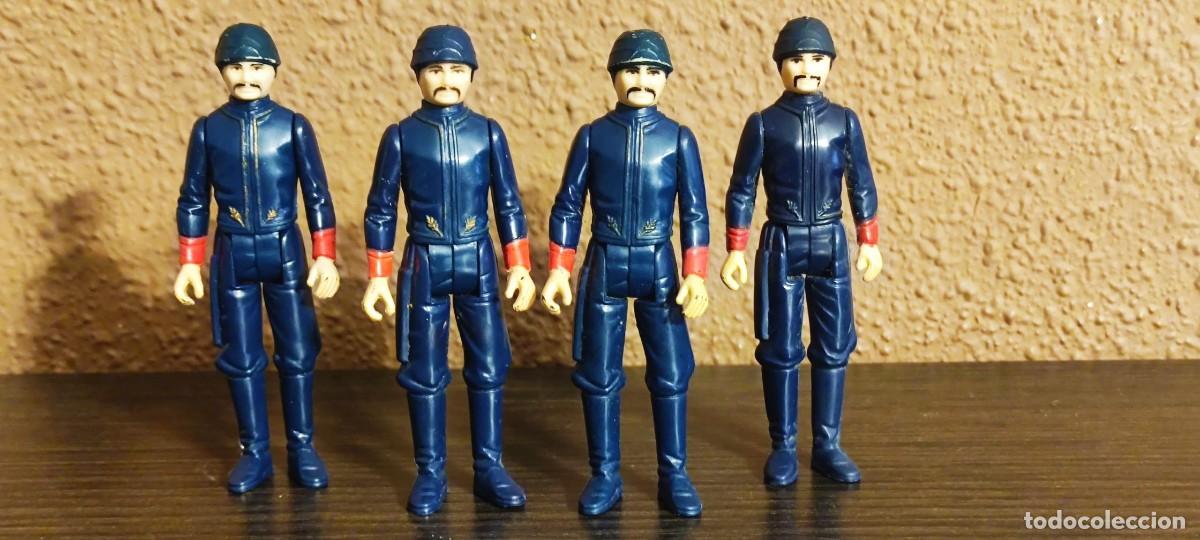 Figuras y mu&ntilde;ecos Star Wars: BESPIN SECURITY GUARD. LOTE DE 4. STAR WARS. KENNER VINTAGE 80&acute;S