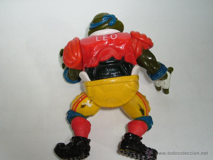 Figuras y mu&ntilde;ecos Tortugas Ninja: TORTUGA NINJA LEO 1991 - Foto 3