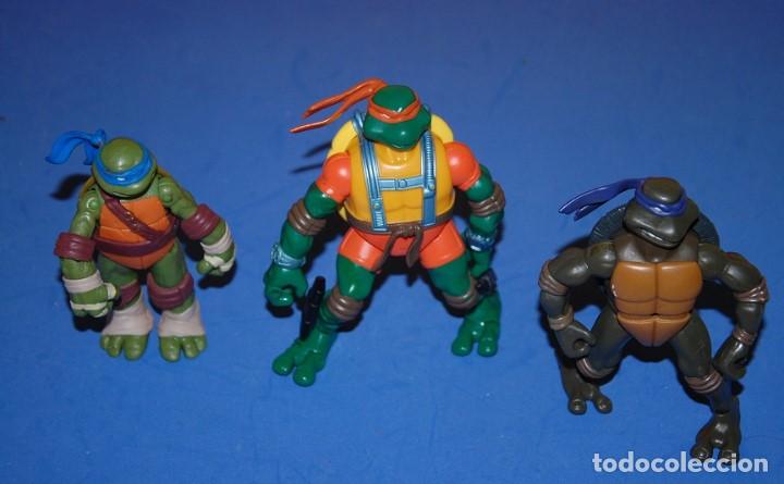 Figuras y mu&ntilde;ecos Tortugas Ninja: LOTE 3 TORTUGAS NINJAS - Foto 1
