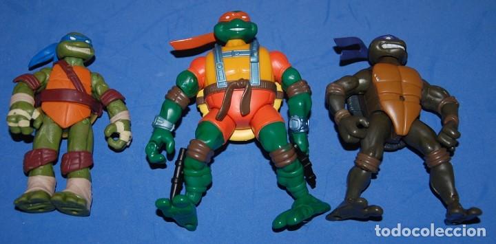 Figuras y mu&ntilde;ecos Tortugas Ninja: LOTE 3 TORTUGAS NINJAS - Foto 2