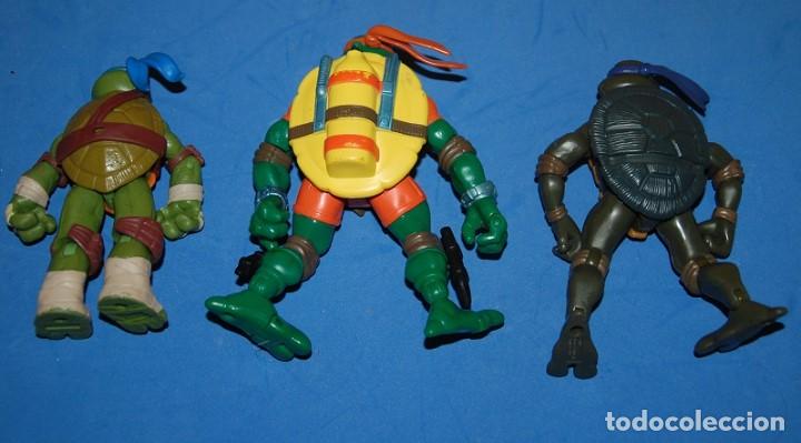 Figuras y mu&ntilde;ecos Tortugas Ninja: LOTE 3 TORTUGAS NINJAS - Foto 3