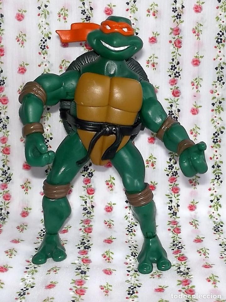 Figuras y mu&ntilde;ecos Tortugas Ninja: TORTUGA NINJA MICHELANGELO-MIRAGE STUDIOS-2004 - Foto 1