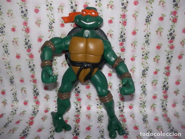 Figuras y mu&ntilde;ecos Tortugas Ninja: TORTUGA NINJA MICHELANGELO-MIRAGE STUDIOS-2004 - Foto 3