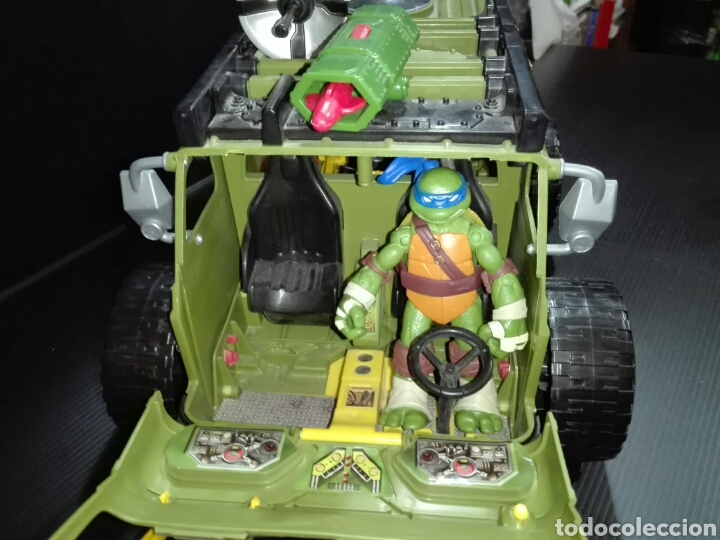 Figuras y mu&ntilde;ecos Tortugas Ninja: -TURTLE ASSAULT VAN - CON VEHICULO AUXILIAR - Foto 6