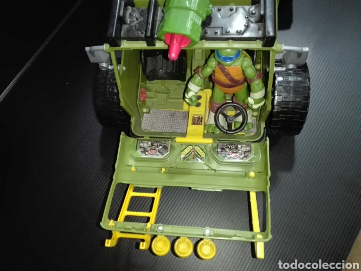 Figuras y mu&ntilde;ecos Tortugas Ninja: -TURTLE ASSAULT VAN - CON VEHICULO AUXILIAR - Foto 7
