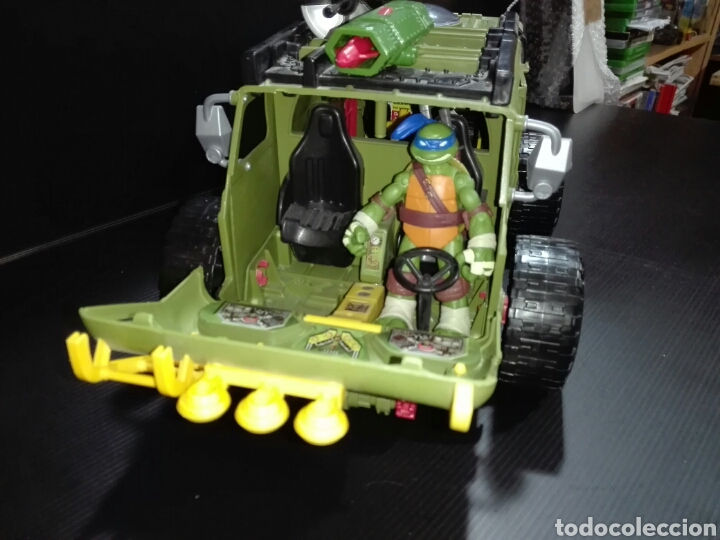 Figuras y mu&ntilde;ecos Tortugas Ninja: -TURTLE ASSAULT VAN - CON VEHICULO AUXILIAR - Foto 8