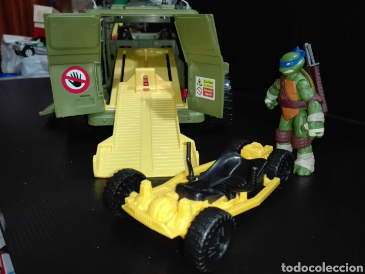 Figuras y mu&ntilde;ecos Tortugas Ninja: -TURTLE ASSAULT VAN - CON VEHICULO AUXILIAR - Foto 14