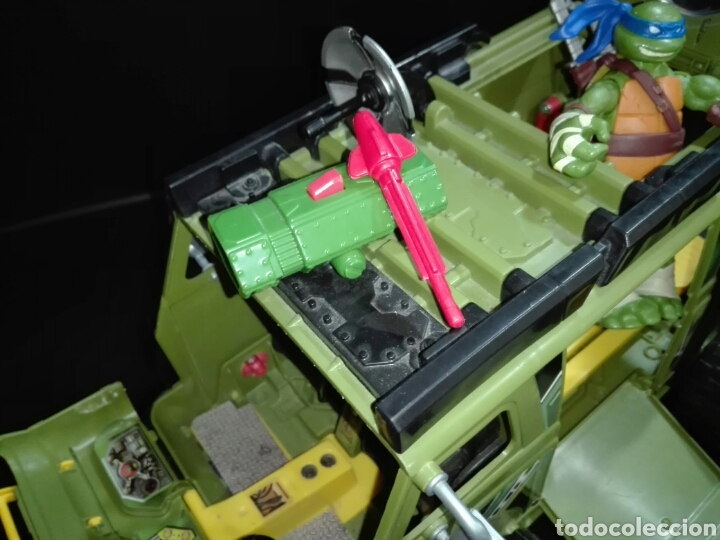 Figuras y mu&ntilde;ecos Tortugas Ninja: -TURTLE ASSAULT VAN - CON VEHICULO AUXILIAR - Foto 20