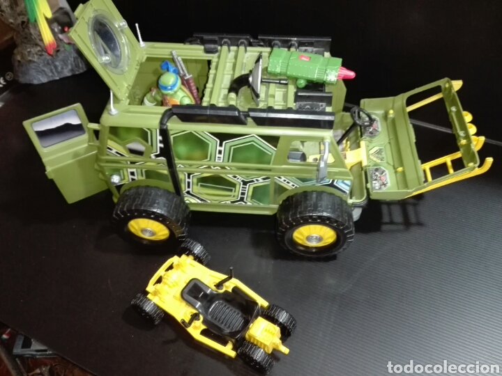Figuras y mu&ntilde;ecos Tortugas Ninja: -TURTLE ASSAULT VAN - CON VEHICULO AUXILIAR - Foto 24