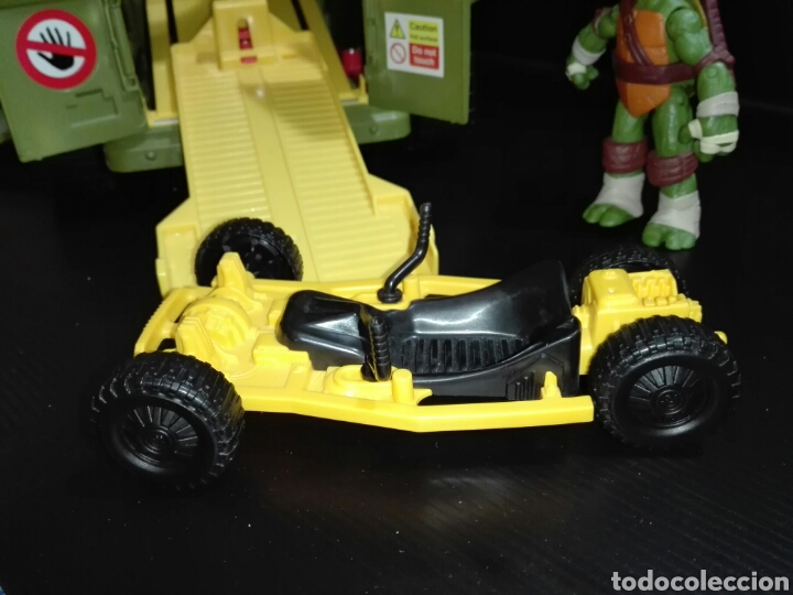 Figuras y mu&ntilde;ecos Tortugas Ninja: -TURTLE ASSAULT VAN - CON VEHICULO AUXILIAR - Foto 27