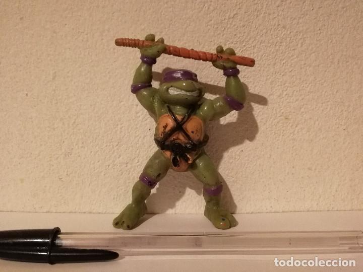 Figura Goma Donatello - Pvc - Tortugas Ninja - Ed. Yolanda - Mirage Estudios - Año 1988