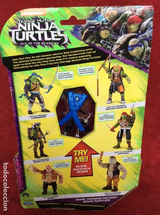 Figuras y mu&ntilde;ecos Tortugas Ninja: Tortugas Ninja playmates - Foto 2