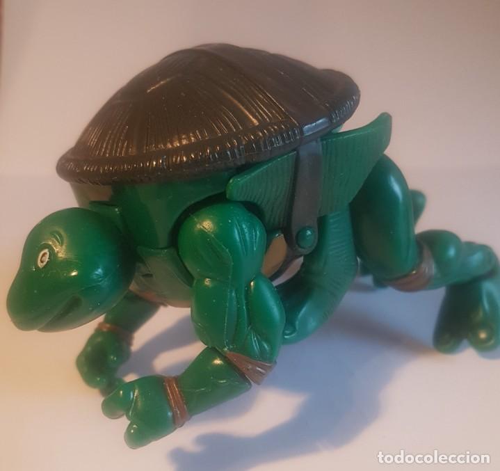 Figuras y mu&ntilde;ecos Tortugas Ninja: Tortuga Michelangelo transformable. Playmatics toys - Foto 5