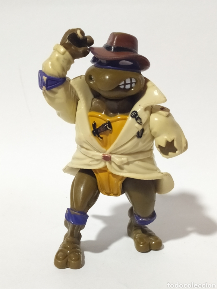 Figuras e Bonecos Tartarugas Ninja: Figura de acci&oacute;n. TMNT. Tortugas Ninja.Donatello The Undercover. Turtle.Playmates. 1991.