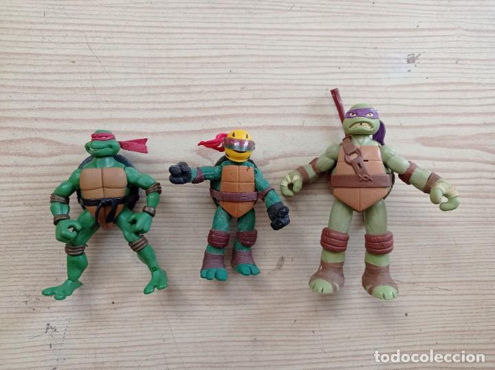 Figuras y mu&ntilde;ecos Tortugas Ninja: 3 Figuras Tortugas Ninja - Foto 1
