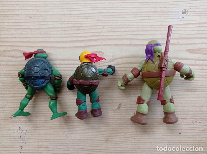 Figuras y mu&ntilde;ecos Tortugas Ninja: 3 Figuras Tortugas Ninja - Foto 2