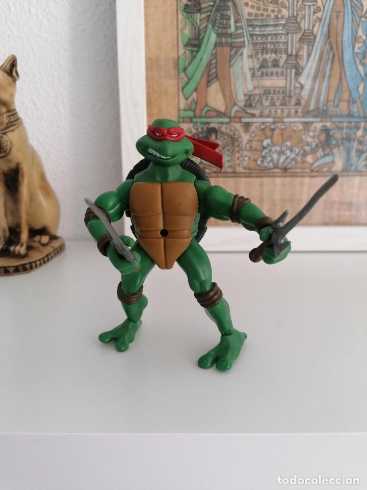Figuras y mu&ntilde;ecos Tortugas Ninja: Raphael Tortuga ninja playmates 2004 - Foto 1