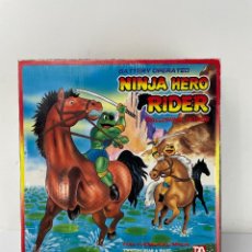 Figuras y Muñecos Tortugas Ninja: TMNT TEENAGE NINJA HERO RIDER FIGURE HORSE BOOTLEG BATTERY OPERATED PEPE FROG. Lote 320459038