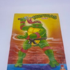 Figuras y Muñecos Tortugas Ninja: PÓSTER TORTUGAS NINJA RAPHAEL MATUTANO 1990 30X40 CM. Lote 338486218