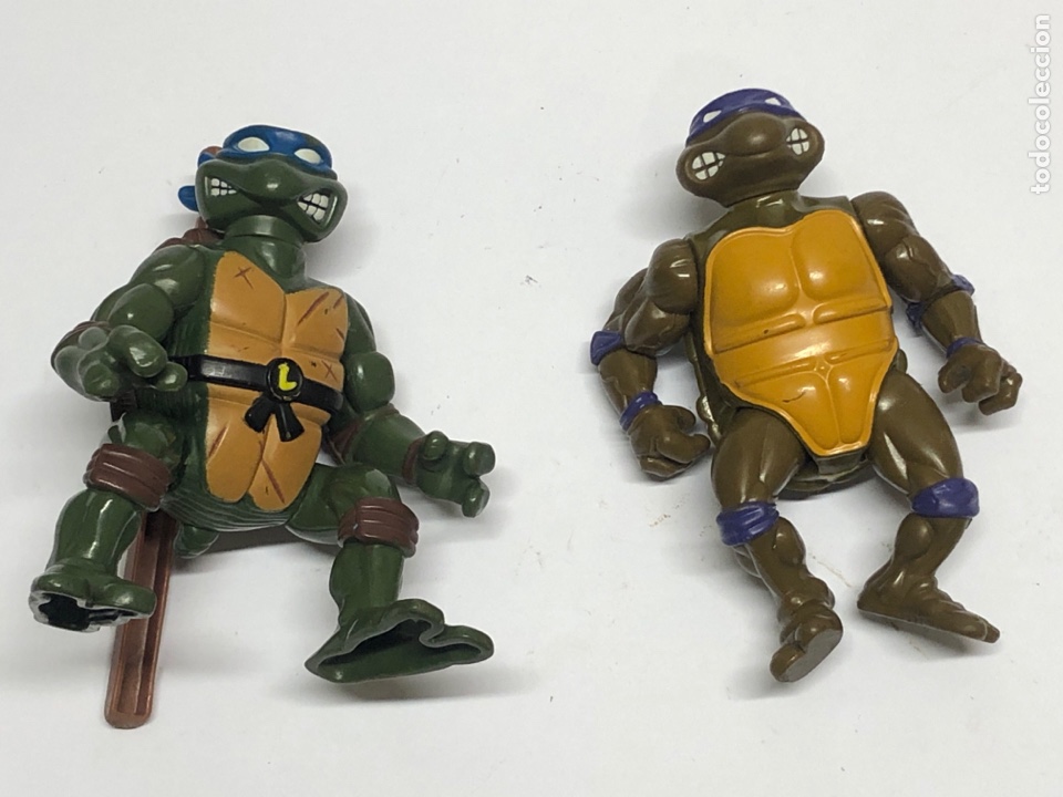 Figuras y mu&ntilde;ecos Tortugas Ninja: Lote 2 tortugas ninjas - Foto 1