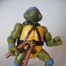 Figuras y Muñecos Tortugas Ninja: TMNT TEENAGE MUTANT NINJA TURTLES LEONARDO SOFT HEAD PLAYMATE TOYS 1988. Lote 377459789