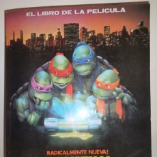 Figuras y Muñecos Tortugas Ninja: TORTUGAS NINJA II. EL SECRETO DE LOS MOCOS VERDES. EL LIBRO DE LA PELÍCULA. ED. ZINCO