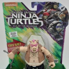 Figuras y Muñecos Tortugas Ninja: FIGURA BEBOP CON SONIDO DE LAS TORTUGAS NINJA EN SU CAJA ORIGINAL