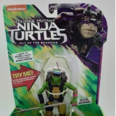 Figuras y Muñecos Tortugas Ninja: FIGURA DONATELLO CON SONIDO DE LAS TORTUGAS NINJA EN SU CAJA ORIGINAL