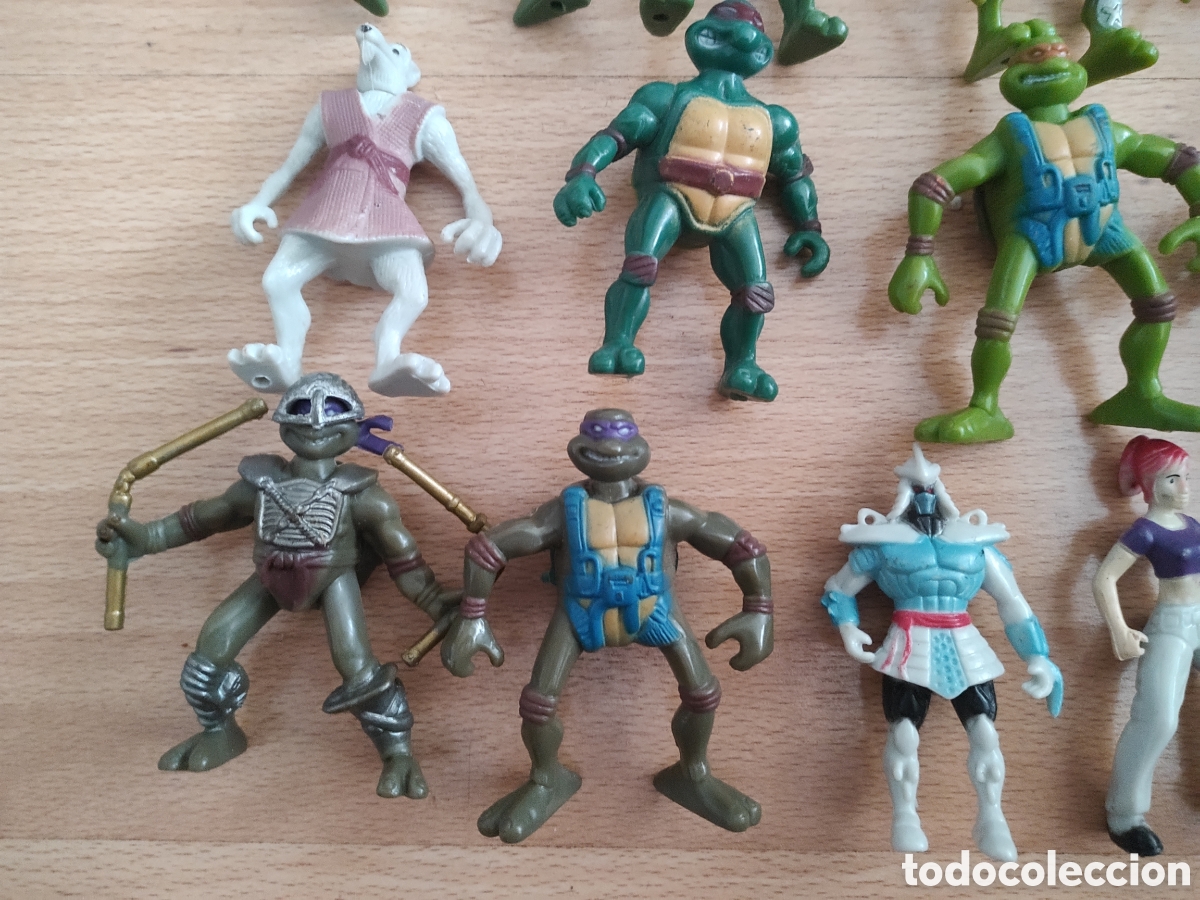 Figuras y mu&ntilde;ecos Tortugas Ninja: 17 figuras de tortugas ninja bootleg - Foto 4