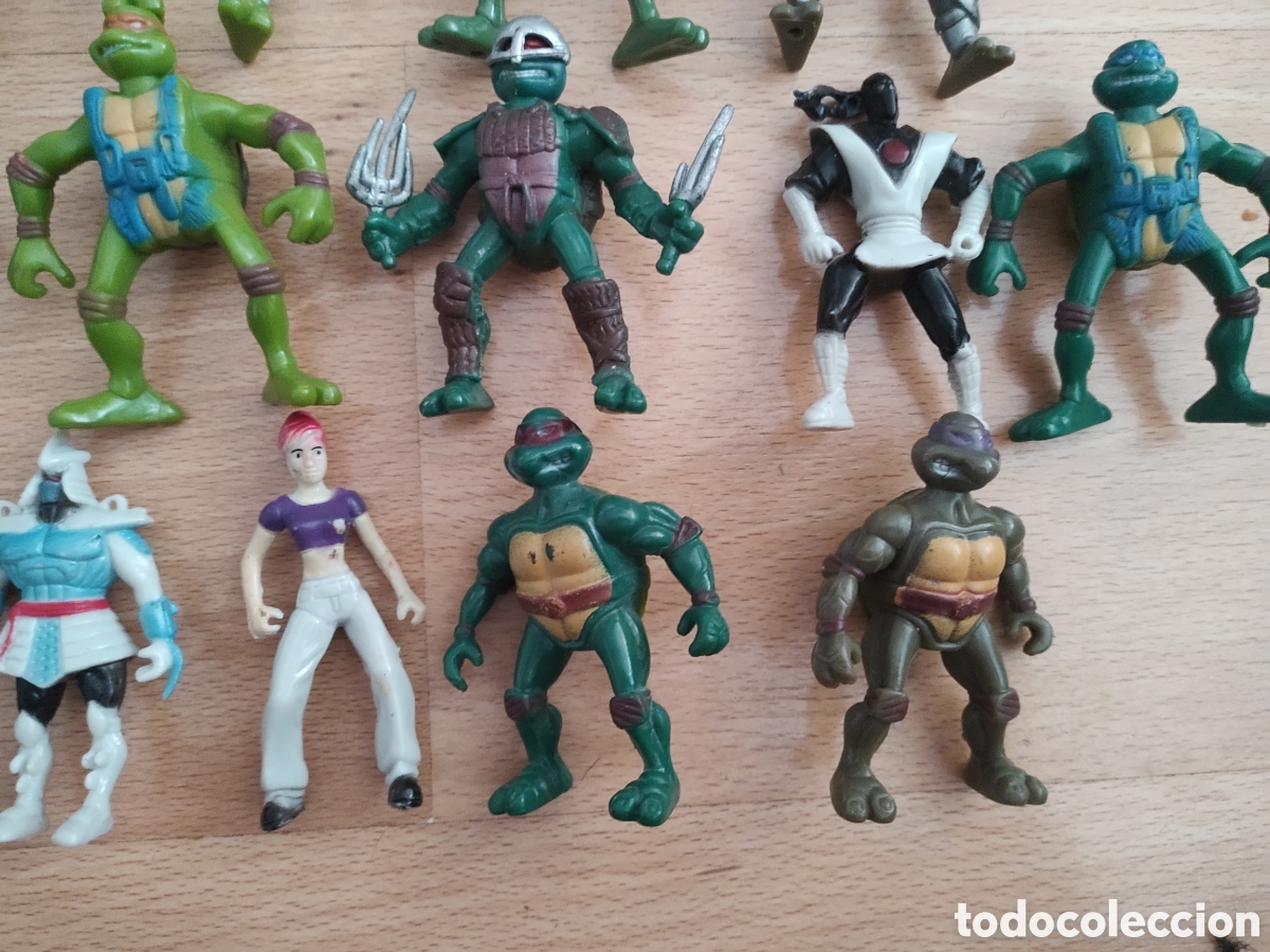 Figuras y mu&ntilde;ecos Tortugas Ninja: 17 figuras de tortugas ninja bootleg - Foto 5