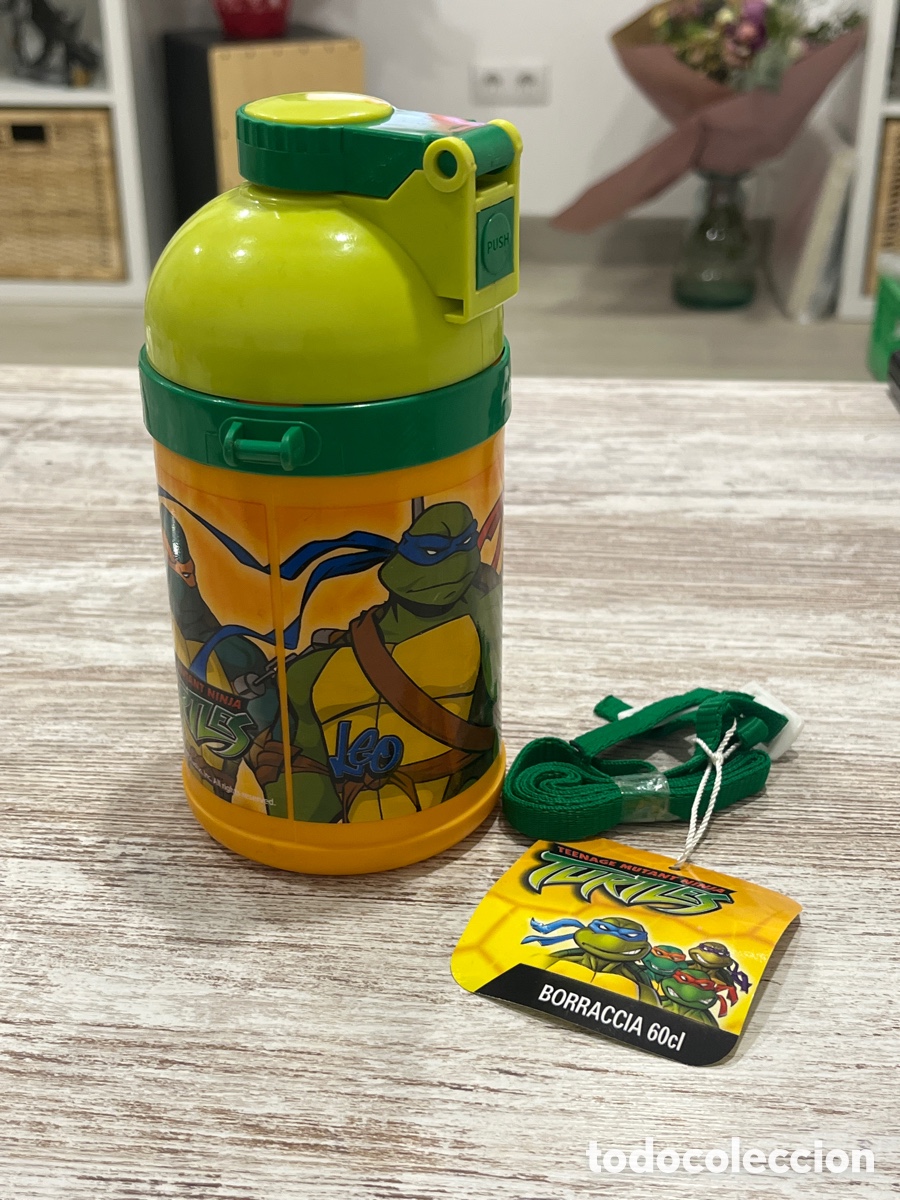 Figuras y mu&ntilde;ecos Tortugas Ninja: Botella Cantimplora Tortugas Ninja - Foto 1